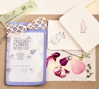 Image 3 of Scented White - Pressed Flower Drying Cards