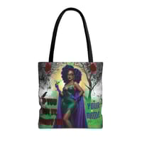 Image 1 of Spooky Chic Vampire Glam Halloween Tote