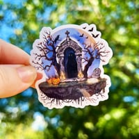Image 3 of Overgrown Cemetery - Vinyl Sticker