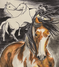 Image 1 of Picasso with Mares and Oregon Grape