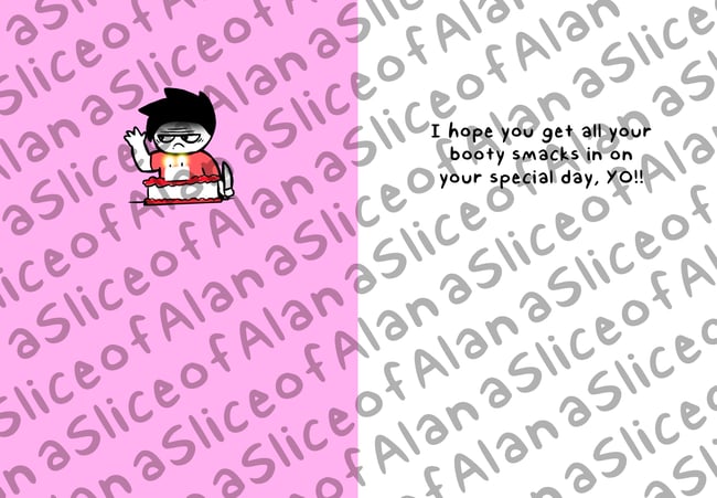 Booty Lovin’ BIRTHDAY CARD 🎂 