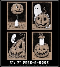 Image 1 of 'PEEK-A-BOOS!' limited art prints