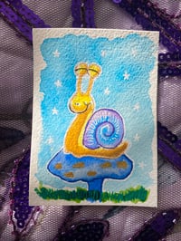 Tiny Snail Artist Trading Card