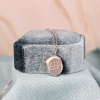 Image 1 of Reality Asymmetric Baha'i necklace stainless steel