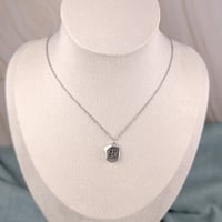 Image 4 of Reality Asymmetric Baha'i necklace stainless steel