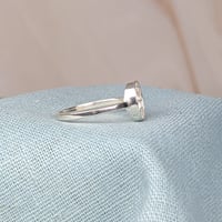 Image 2 of Arise Ringstone symbol signet Sterling Silver Bahá'í ring