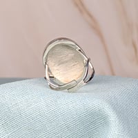 Image 3 of Infinity English Bahá'í burial Sterling Silver ring