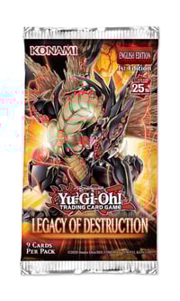 Image 2 of Yugioh Legacy of Destruction 1st Edition Booster Box (24 Packs)