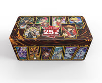 Image 2 of  Yugioh 25th Anniversary Tin - Dueling Heroes 2023 (3x Mega Packs)
