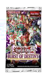 Image 2 of  Yugioh Burst of Destiny 1st Edition Booster Box (24 Packs)