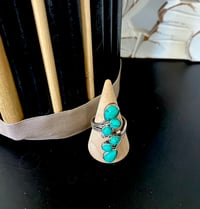 BAGUE ARGENT 925 TURQUOISE 