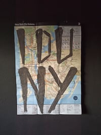 Image 1 of NYC SUBWAY MAP