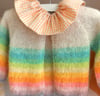 Cardigan rainbow