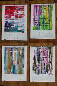 Image 2 of Geburtstagskalender mit 12 Bildern