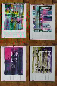 Image 3 of Geburtstagskalender mit 12 Bildern