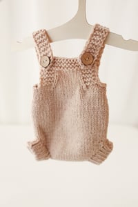 Image 1 of Almond knit romper 