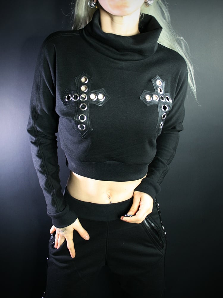 Image of CRUCIFY FLEECE LONG SLEEVE