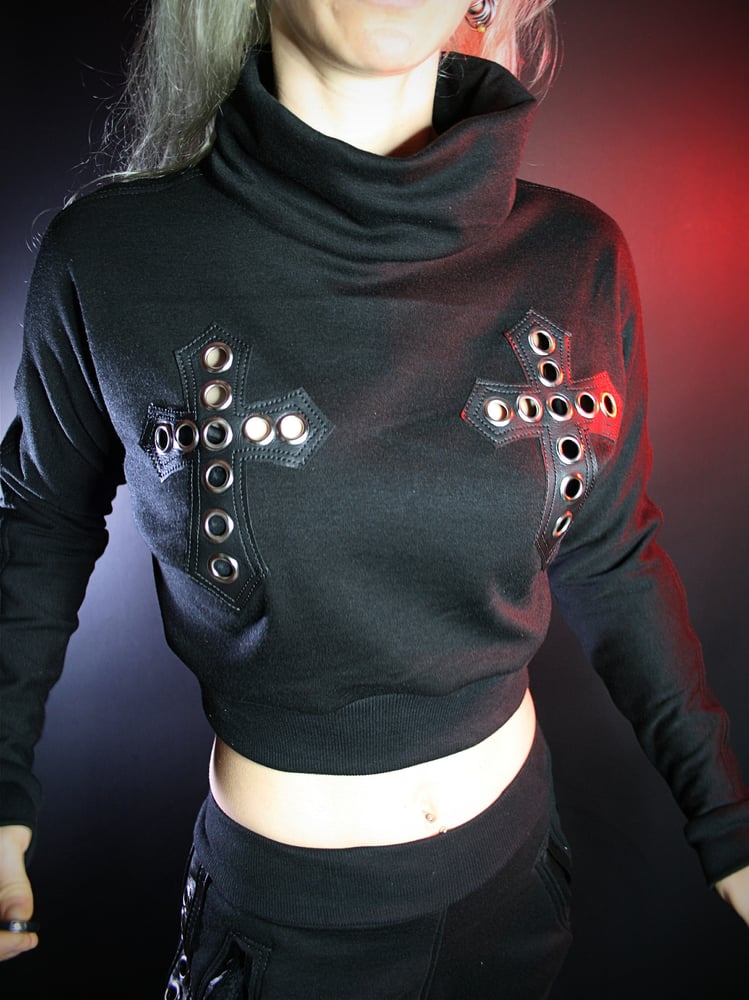 Image of CRUCIFY FLEECE LONG SLEEVE