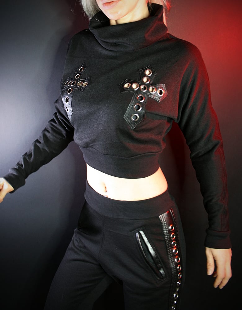 Image of CRUCIFY FLEECE LONG SLEEVE