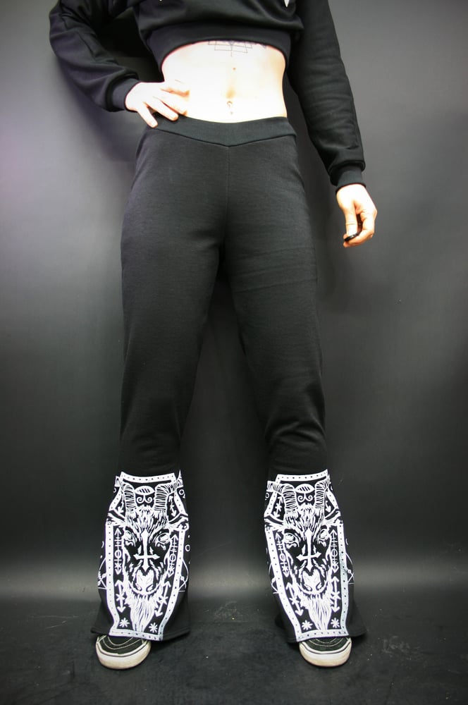 Image of CABRIT FLARED FLEECE LEGGINGS