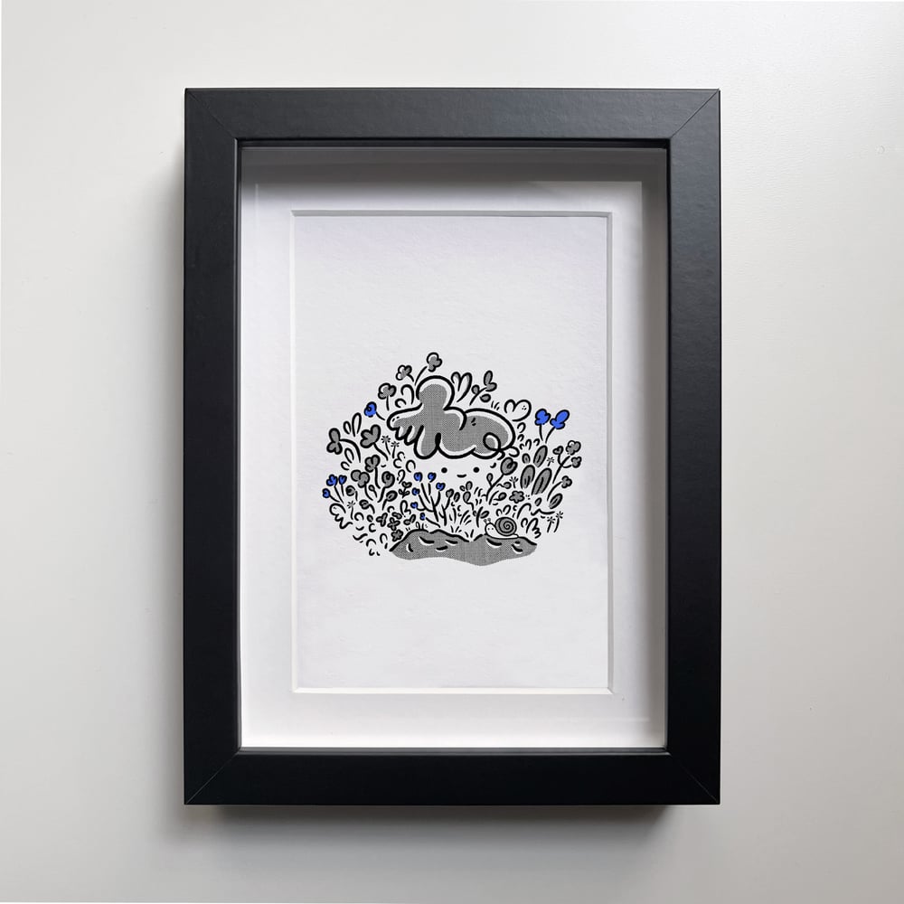 Image of Impression A6 "À la recherche du mollusque"