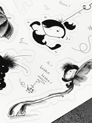 Image of AMéLIE BY HANDIEDAN <br>STICKER SHEET 2025 <br><small>AUGMENTED REALITY</small>