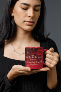 Image 1 of Mug “Thanks be to God for his Indescribable gift”
