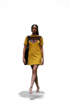 Vestido Mostaza 