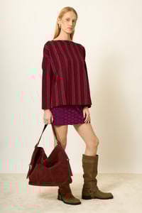 Image 2 of MAGLIA MONTANA RIGHE VINO