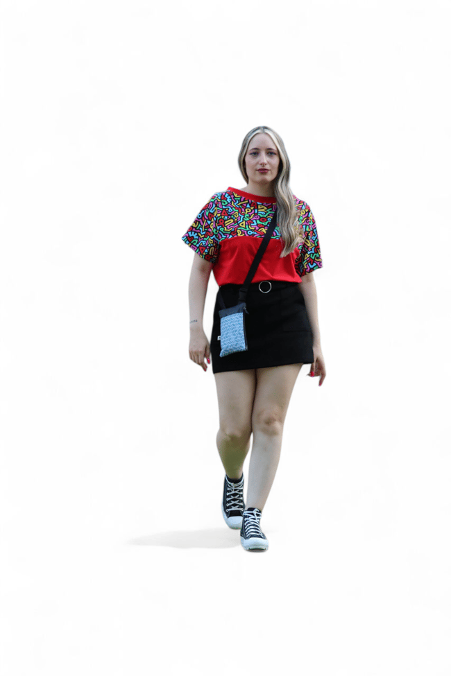 Camiseta Graffiti Roja