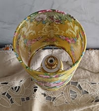 Image 5 of Lampe vintage revisité avec abat jour fleuri