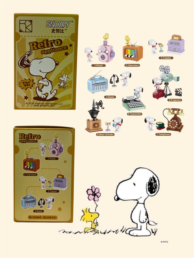 Image of Snoopy Retro Blind Box 📸🎥