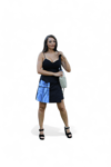 Falda Azul