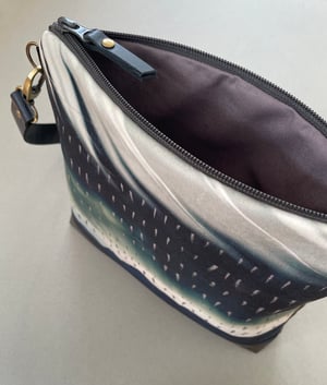 Image of Storm feather, large shoulder bag with crossbody strap 