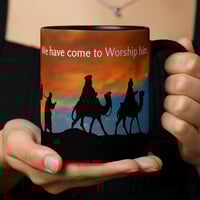 Image 2 of Christmas mug “We have Come to Worship Him”