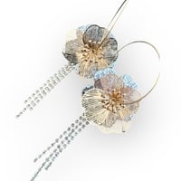 Image 1 of NOËL CHIC - Boucles Capri Strass