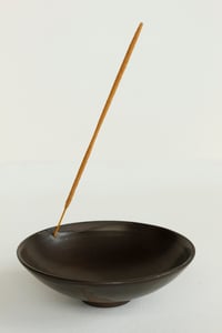 Image 3 of Shallow Footed Bowl-Black Matt