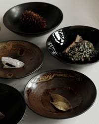 Image 4 of Shallow Footed Bowl-Black Matt