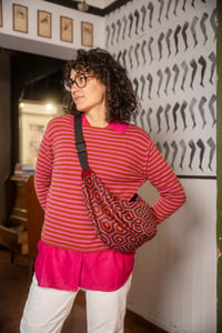 Image 5 of Camicia fucsia pois
