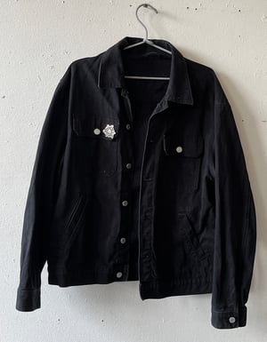Image of Original handpainted Fall of Efrafa denim jacket 
