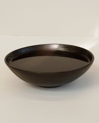 Image 1 of Shallow Display Bowl - Black Satin