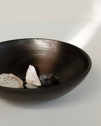 Image 4 of Shallow Display Bowl - Black Satin
