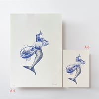 Image 2 of Sardireno / A6 & A4 print