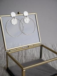 Image 4 of Boucles d'Oreilles ANCO XL Or/Argent