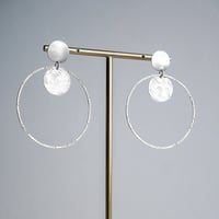 Image 5 of Boucles d'Oreilles ANCO XL Or/Argent