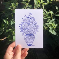 Image 1 of Carte Bouquet Oeil 
