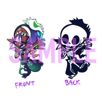 Image 2 of (PREORDER)Glow-In-The-Dark Deep Cut keychains