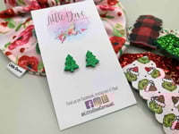 Image 2 of Christmas Tree Earrings