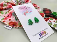Image 1 of Christmas Tree Earrings