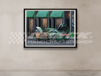 Image 1 of FREE US SHIPPING! 🔥 GOLDEN HOUR 💸 Porsche 911 ALD-993 - Giclée Art Print